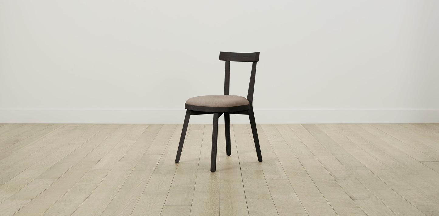 The Allen - Performance Basketweave Malt Dining Chair