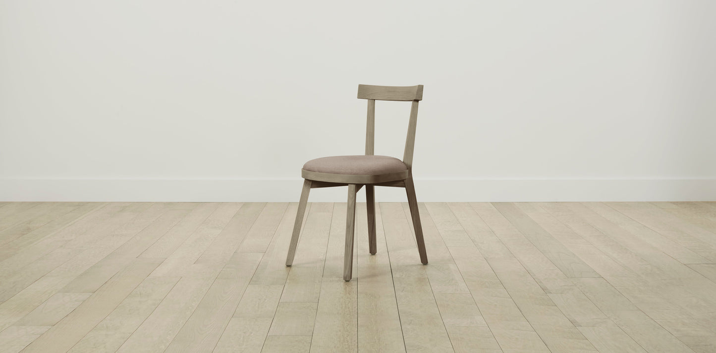 The Allen - Performance Basketweave Malt Dining Chair