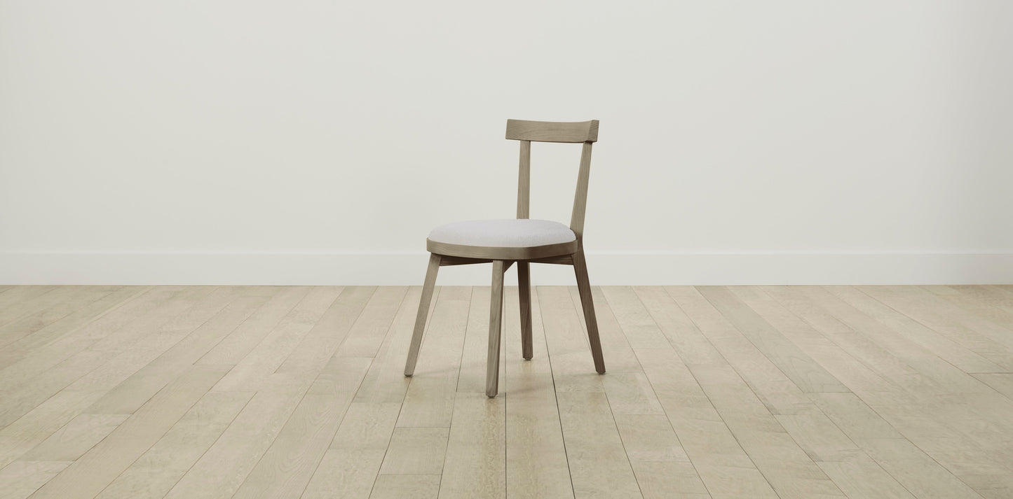 The Allen - Performance Bouclé Polar Dining Chair