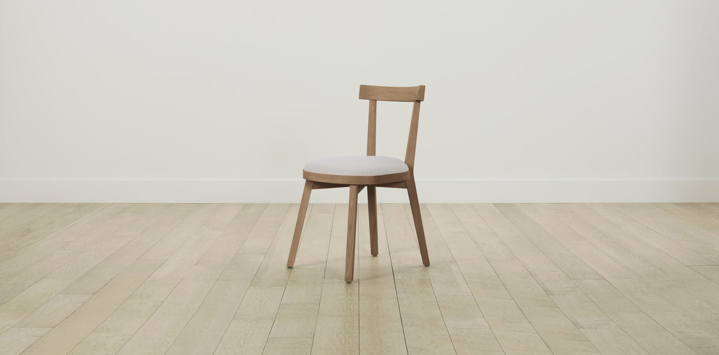 The Allen - Performance Bouclé Polar Dining Chair