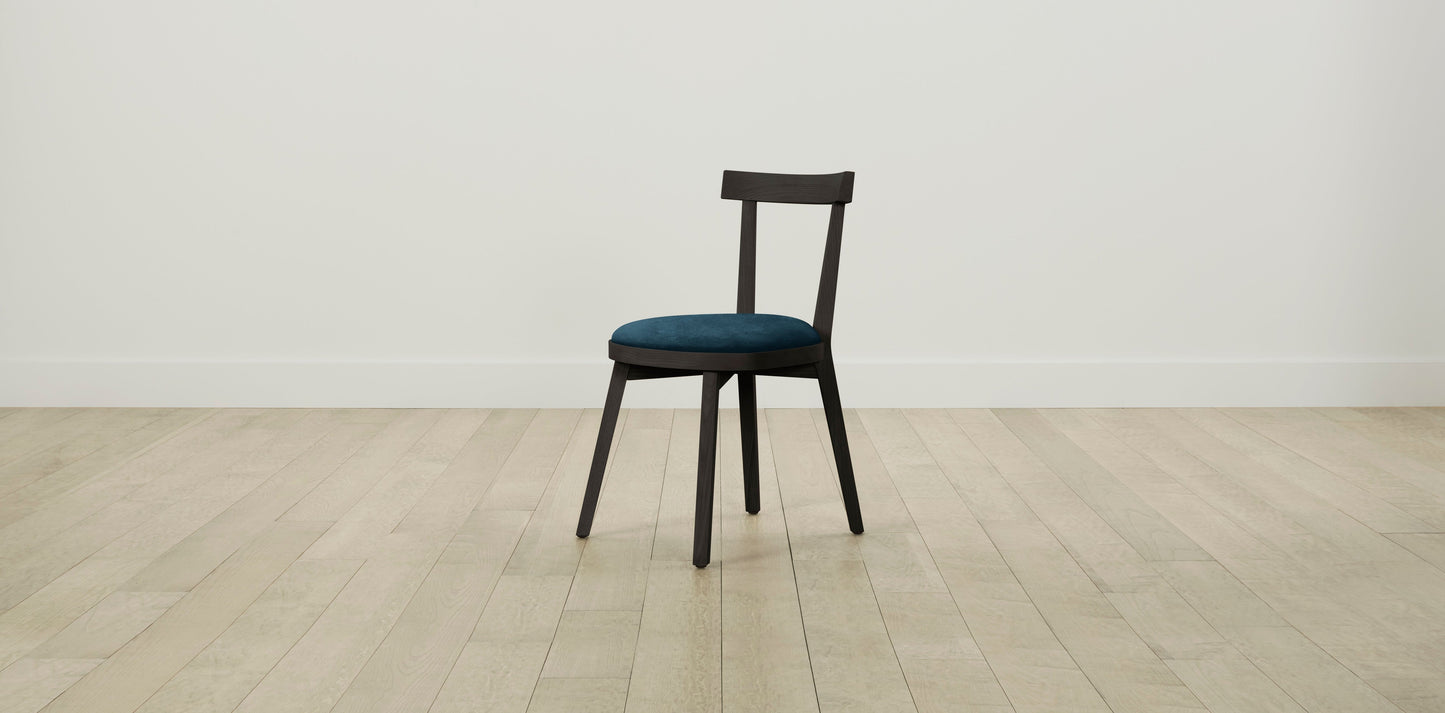 The Allen - Performance Velvet Lagoon Dining Chair