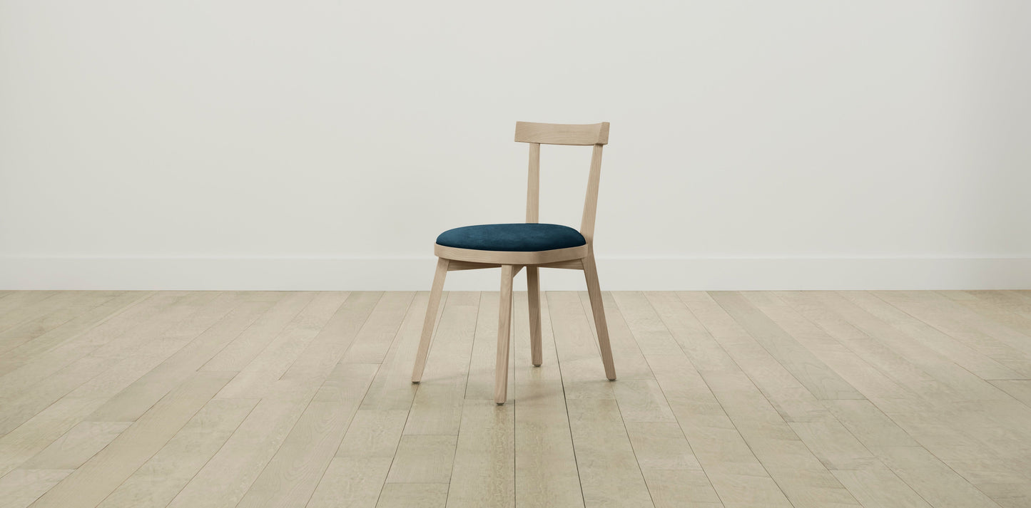 The Allen - Performance Velvet Lagoon Dining Chair