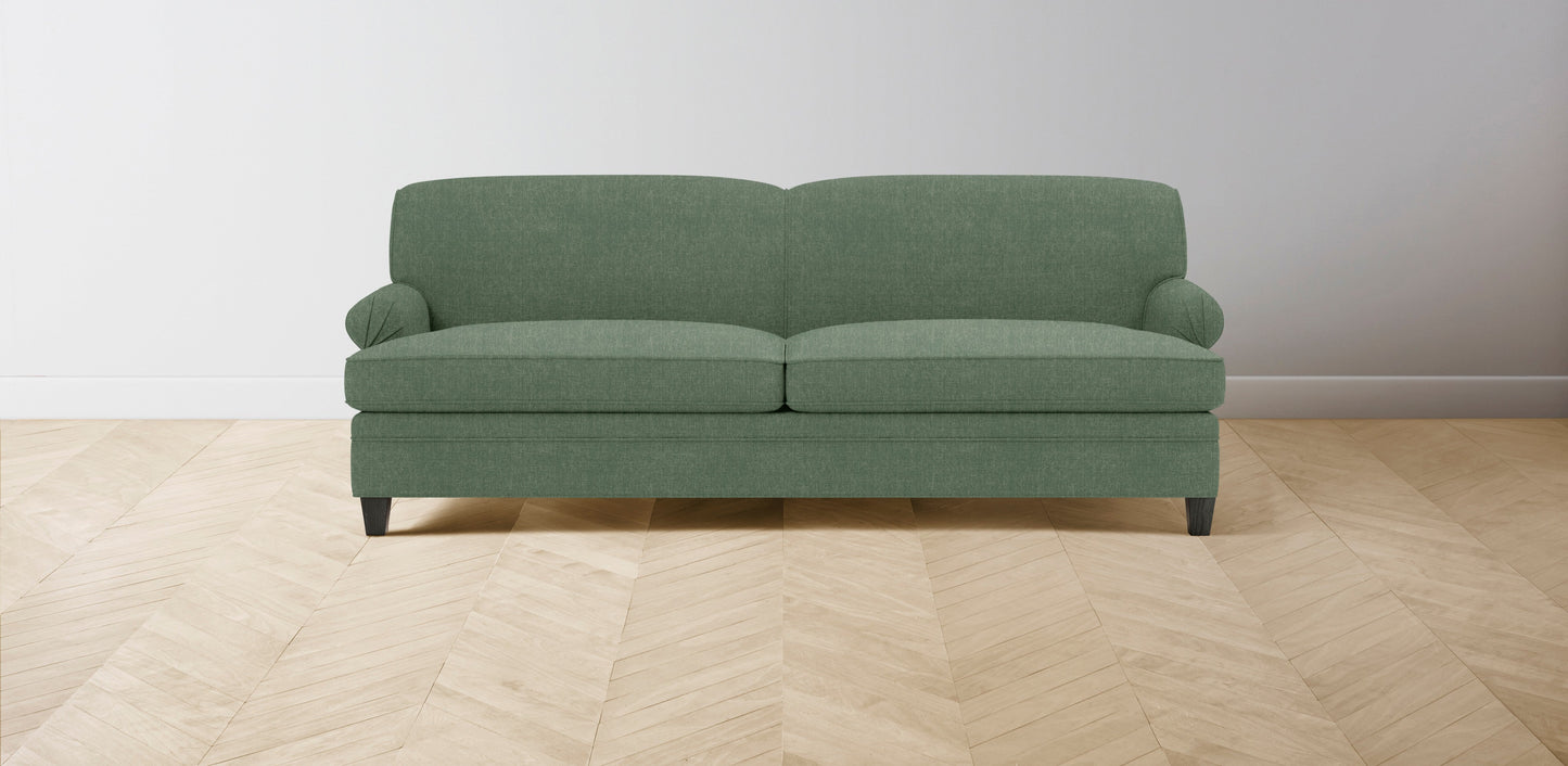 The Carmine - Performance Stonewashed Linen Aspen Sofa