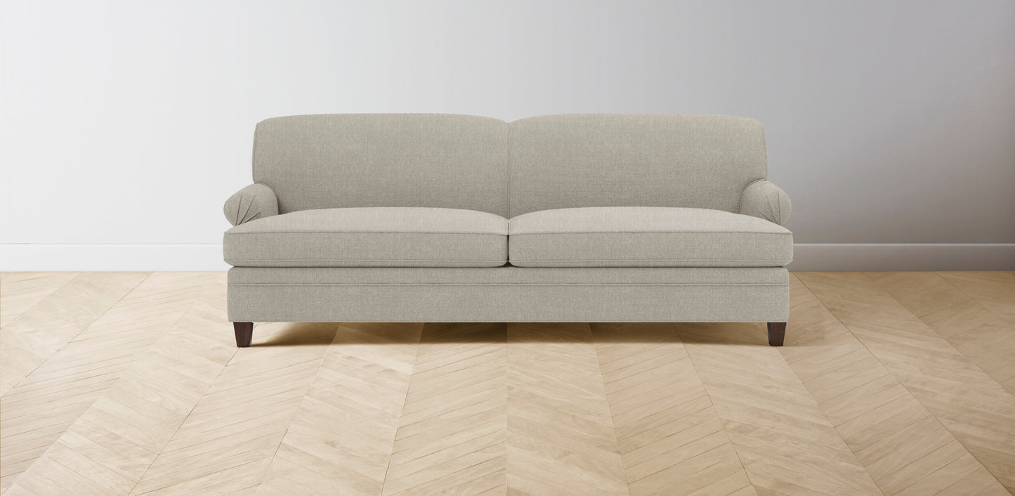 The Carmine - Performance Stonewashed Linen Dew Sofa