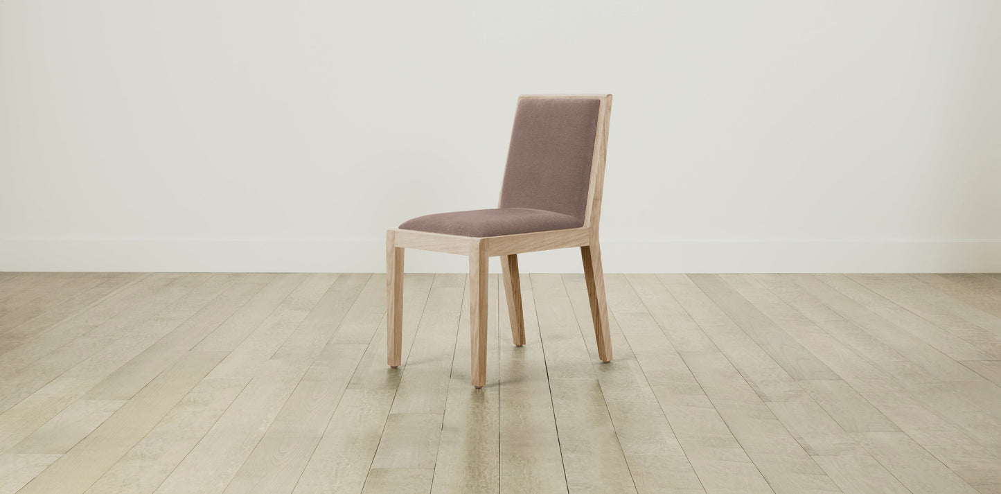 The Madison - Mohair Peony Dining Chair