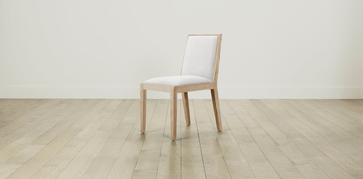 The Madison - Performance Bouclé Polar Dining Chair