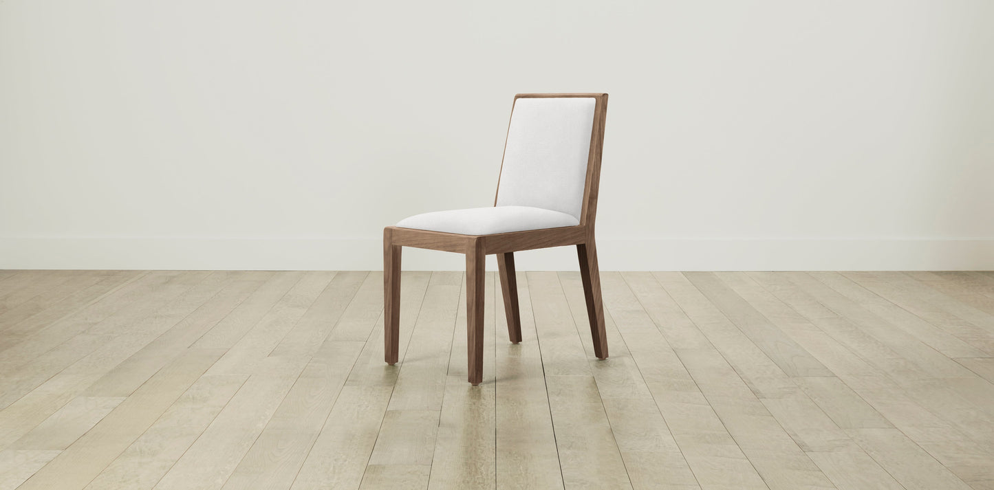 The Madison - Performance Bouclé Polar Dining Chair