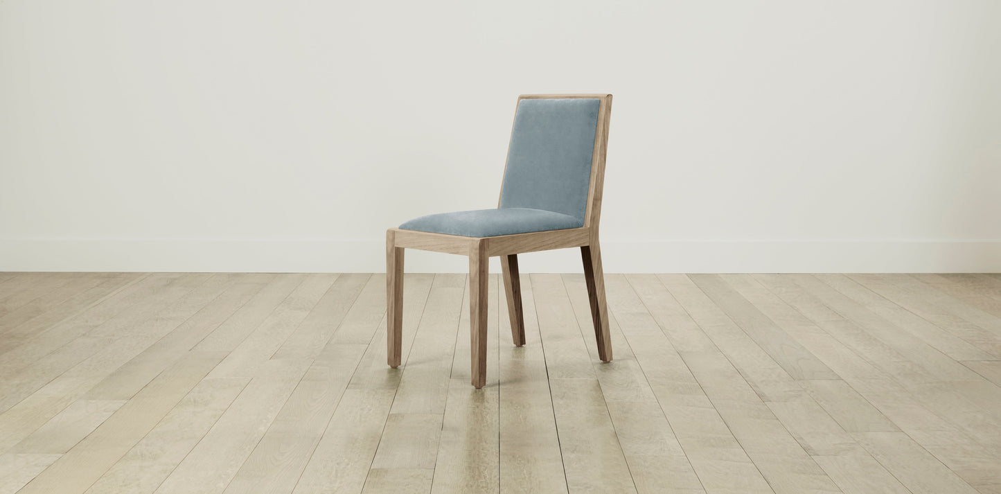 The Madison - Performance Velvet Sky Dining Chair