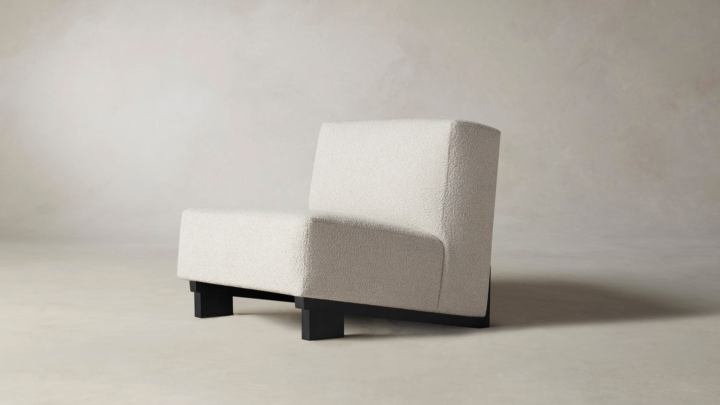 The Remsen - Italian Bouclé Fossil Chair