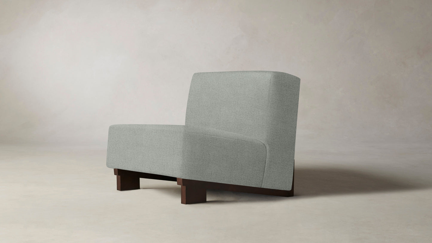 The Remsen - Performance Melange Weave Seaglass Chair
