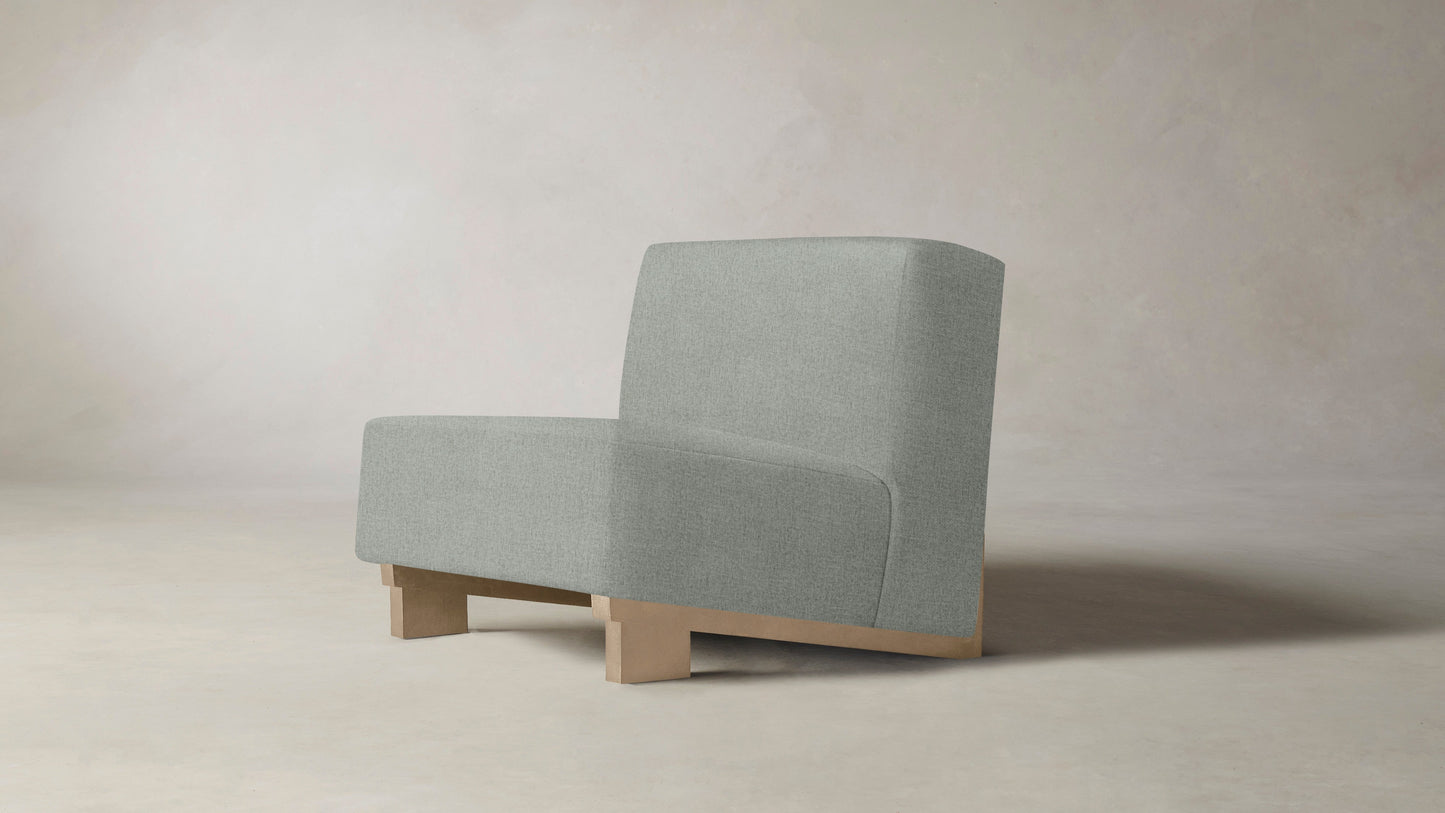 The Remsen - Performance Melange Weave Seaglass Chair