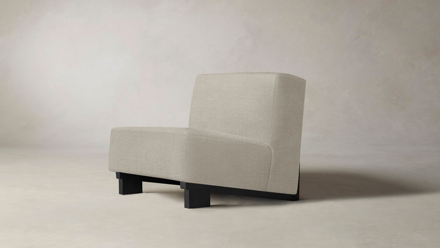 The Remsen - Performance Stonewashed Linen Dew Chair