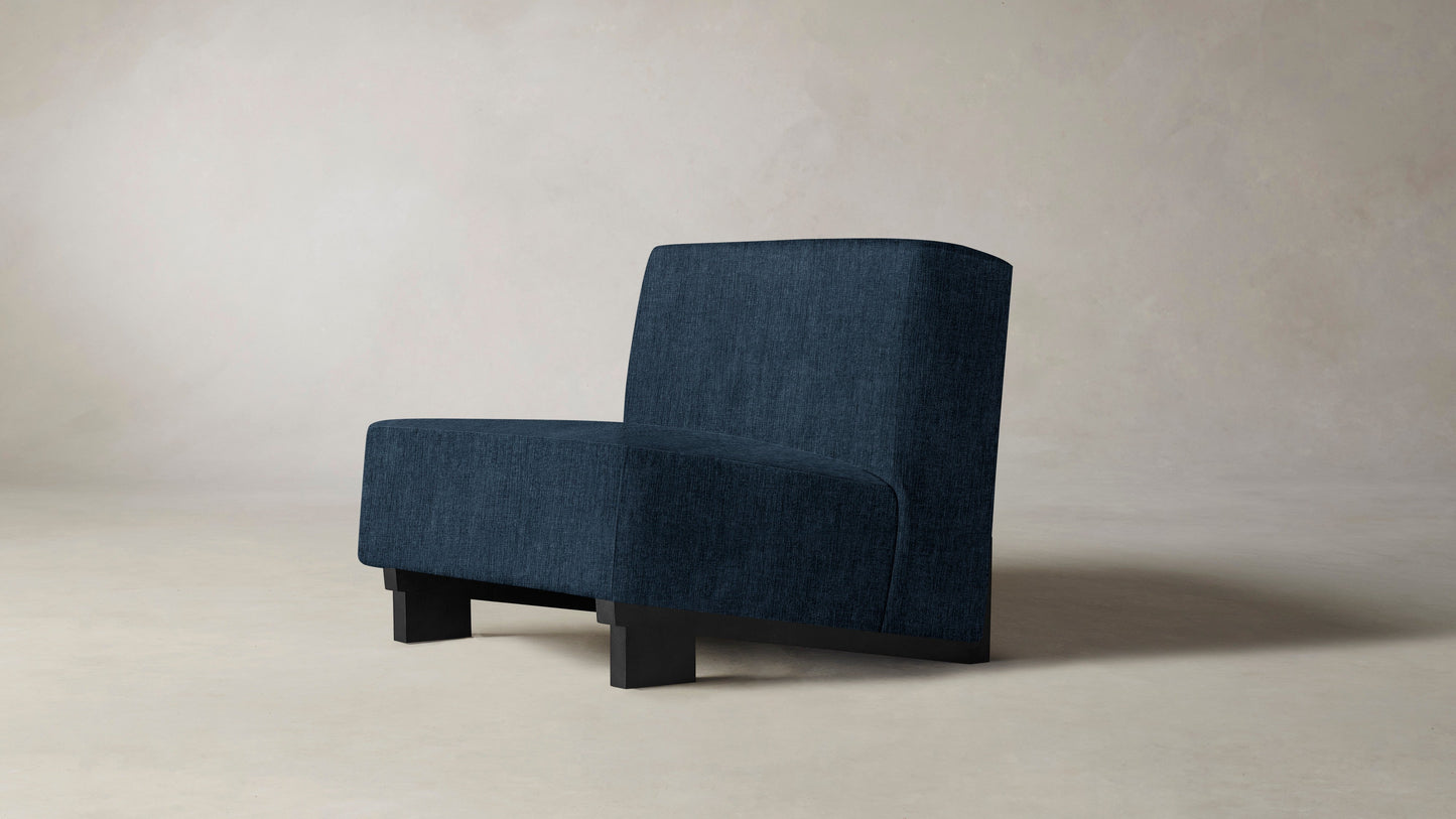 The Remsen - Performance Tweed Denim Chair