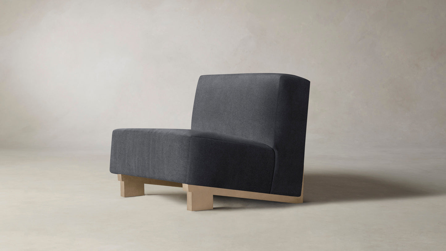The Remsen - Performance Velvet Lunar Chair