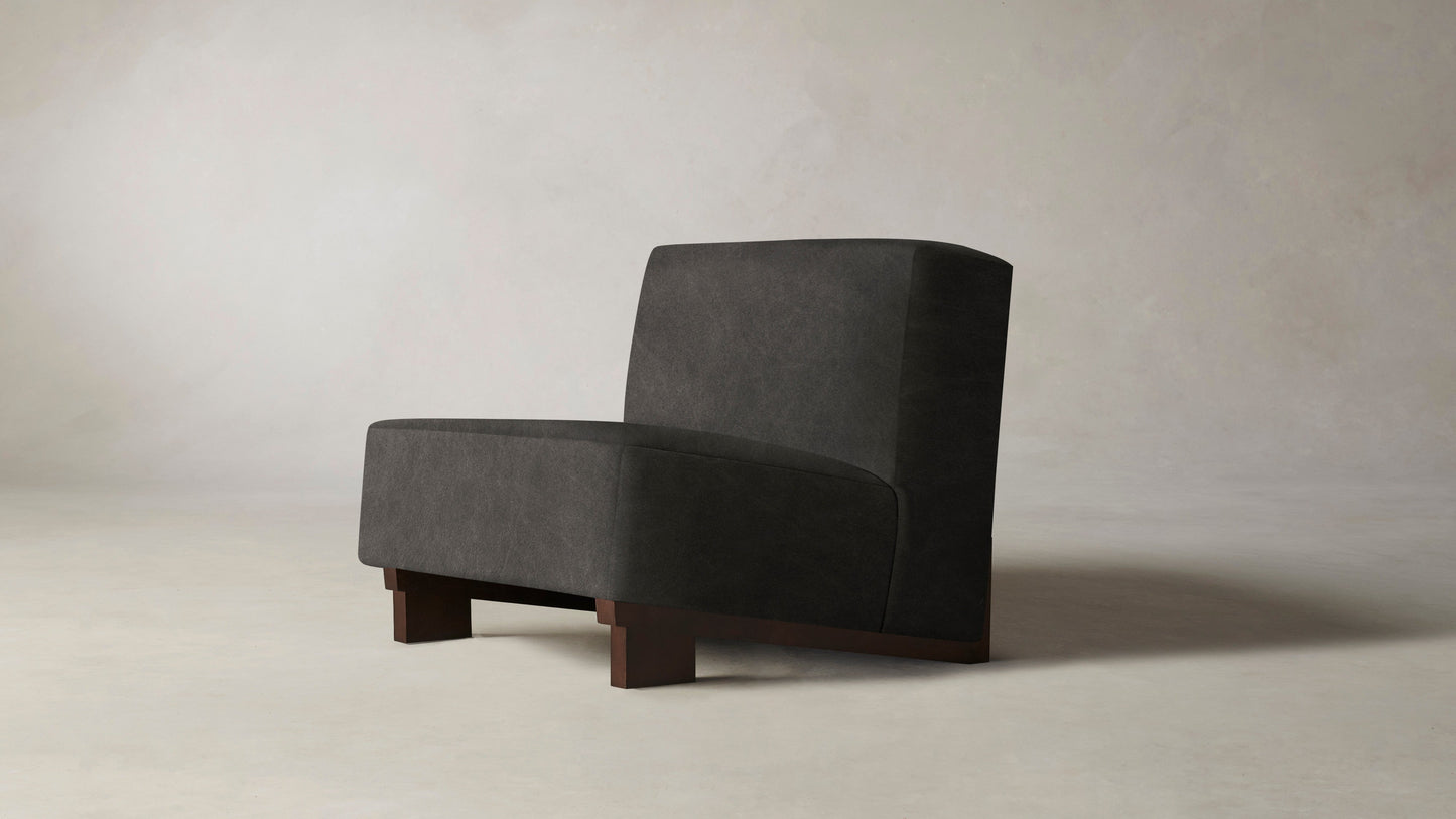 The Remsen - Tuscan Leather Seal Chair