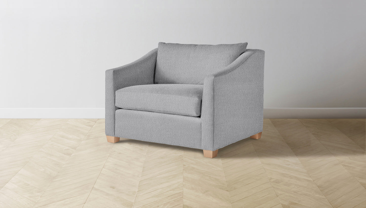 The Sullivan - Italian Bouclé Waterfall Chair and a Half