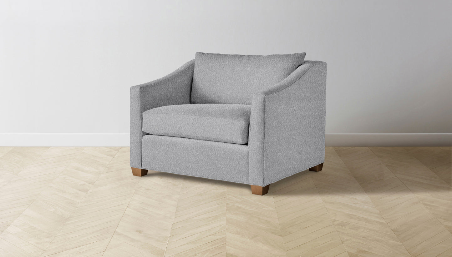 The Sullivan - Italian Bouclé Waterfall Chair and a Half