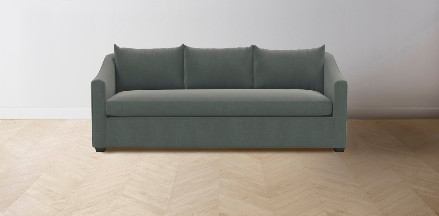 The Sullivan - Mohair Fog Sofa