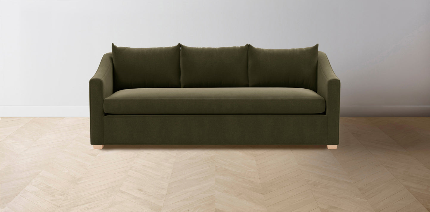 The Sullivan - Mohair Moss Sofa