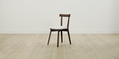 The Allen  - Belgian Linen Egret Dining Chair