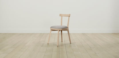 The Allen  - Italian Bouclé Fossil Dining Chair