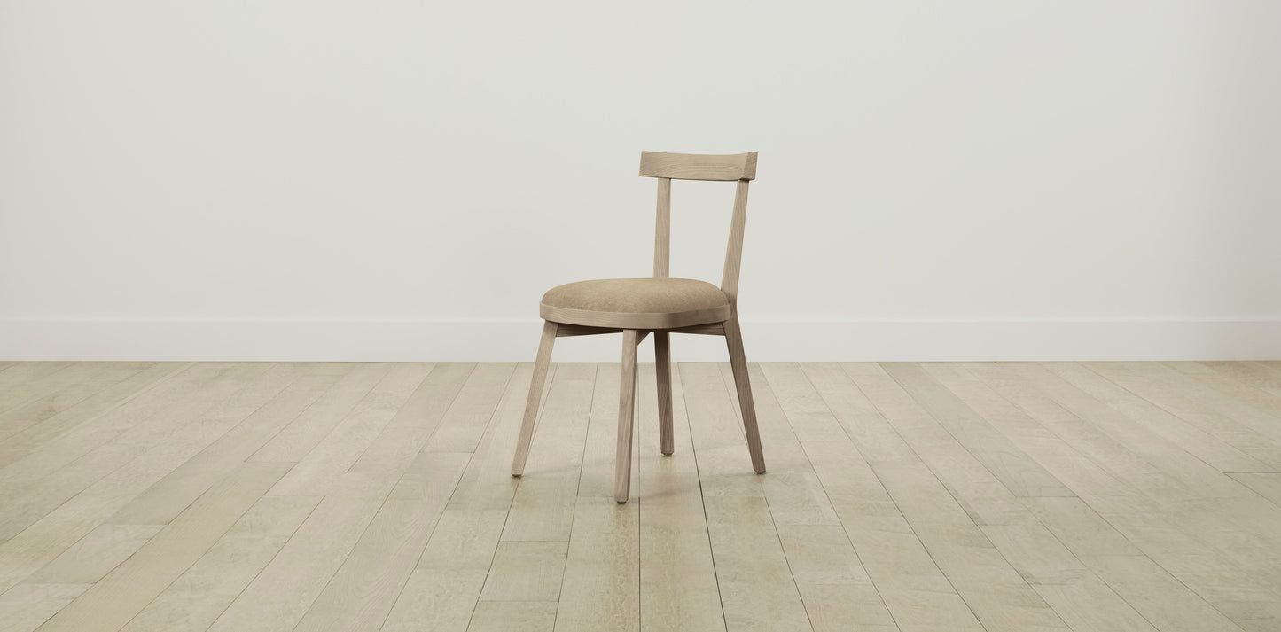 The Allen  - Mohair Almond Dining Chair