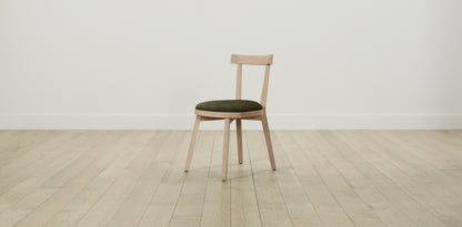 The Allen  - Performance Velvet Olive Dining Chair