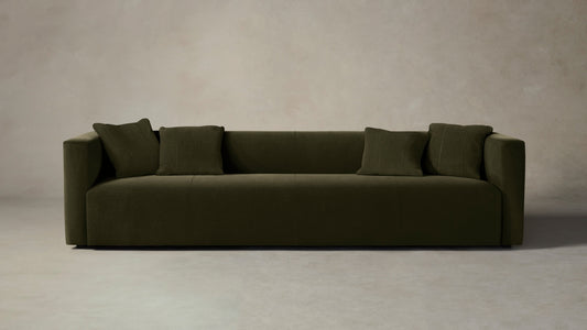 The Breuer  - Mohair Moss Sofa