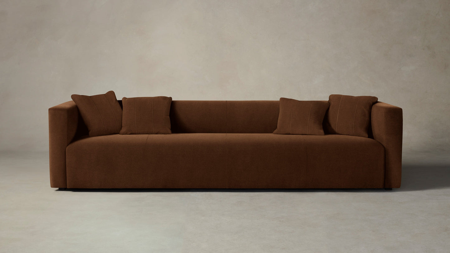 The Breuer  - Performance Velvet Cider Sofa