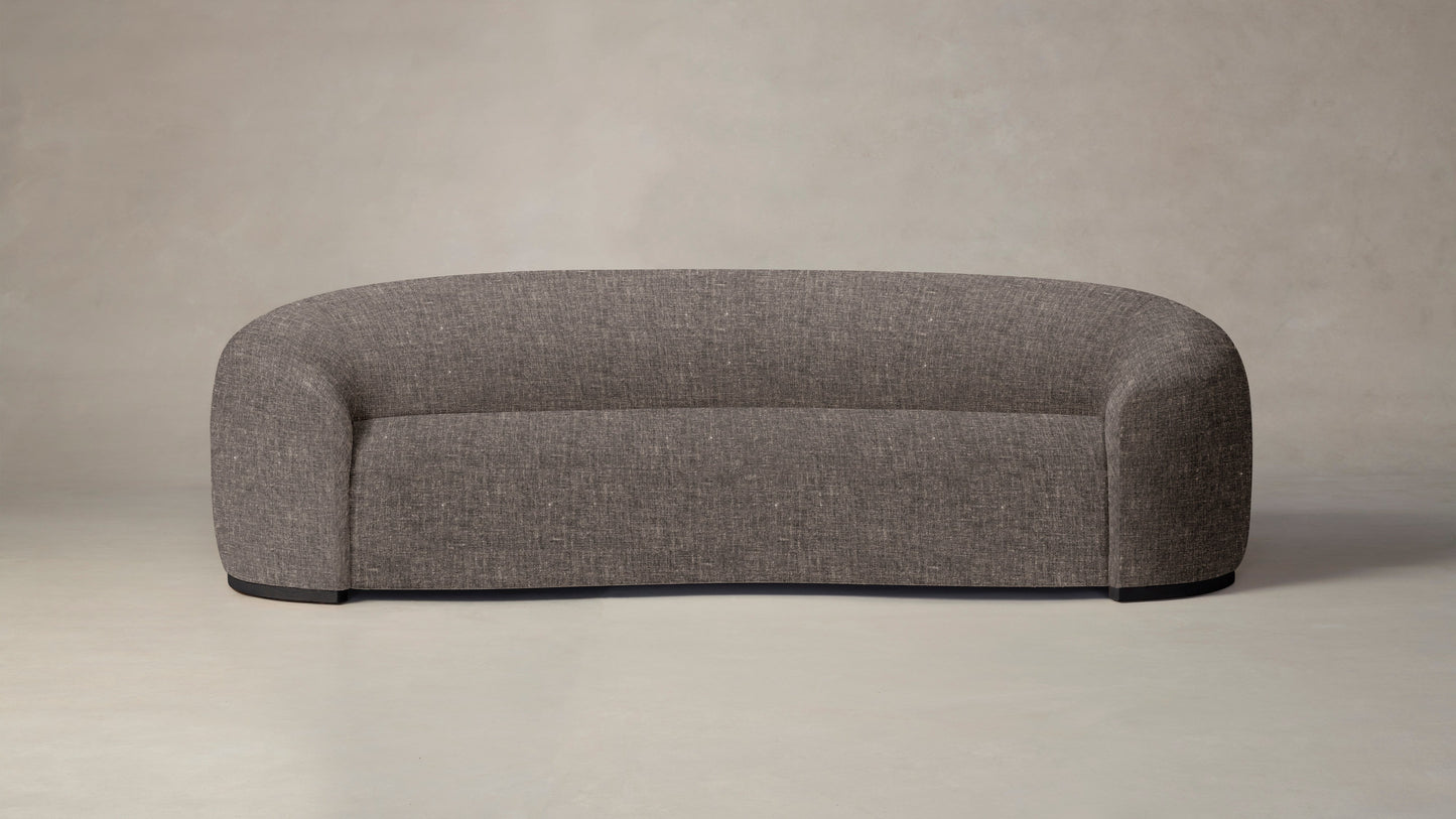 The Chelsea  - Belgian Linen Carob Sofa