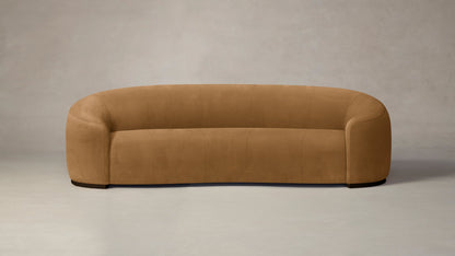 The Chelsea  - Nubuck Leather Saddle Sofa