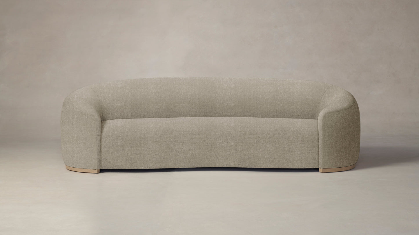 The Chelsea  - Performance Stonewashed Linen Clamshell Sofa