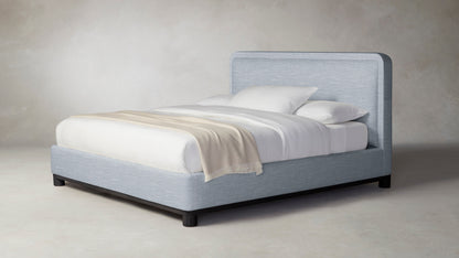 The Kent  - Performance Chenille Harbor Bed - 47" Headboard