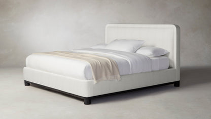 The Kent  - Performance Chevron Powder Bed - 53" Headboard