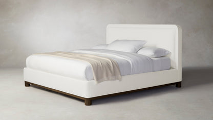 The Kent  - Performance Linen Oyster Bed - 41" Headboard