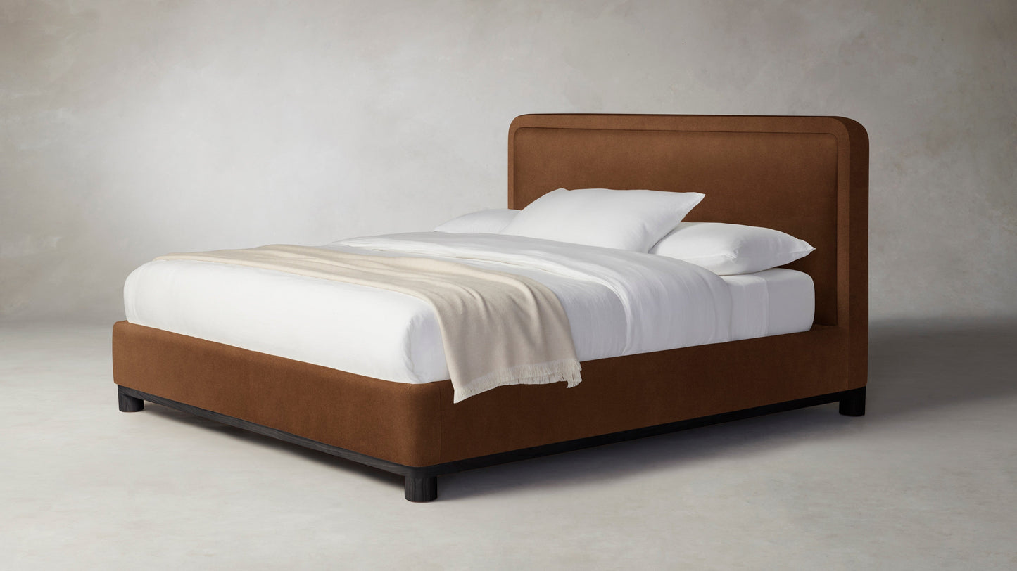 The Kent  - Performance Velvet Cider Bed - 47" Headboard