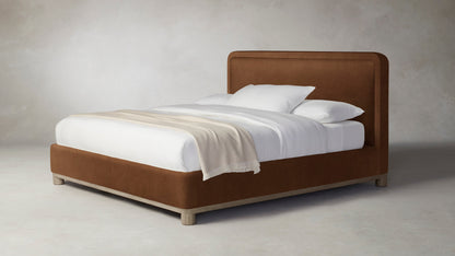 The Kent  - Performance Velvet Cider Bed - 53" Headboard