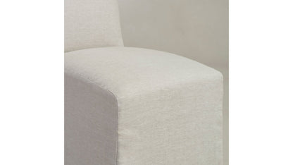 The Beacon  - Performance Stonewashed Linen Dew Dining Chair