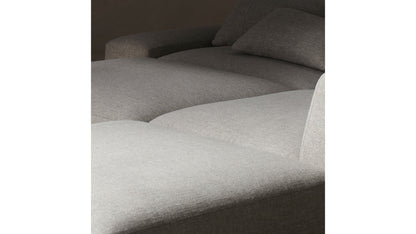 The Breuer Modular  - Belgian Linen Agate Sofa